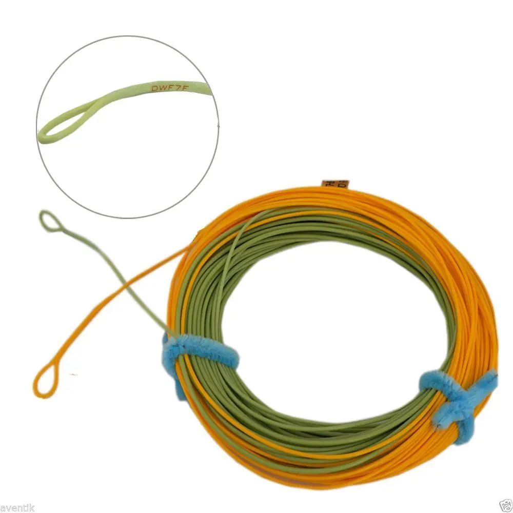 Aventik Fly Fishing Line Dynamic Tapered Floating Fly Line With Exposed Loop 