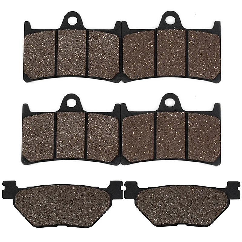 Cyleto anteriore e posteriore pastiglie freno per Kawasaki zr-7/ ZR7/ ZR750/ 1999/ 2000/ 2001/ 2002/ 2003/ 2004//zr-7s ZR 750/ 2001/ 2002/ 2003/ 2004