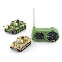 Hot Sale Mini 1:72 RC Toy Tank 14CH Radio Remote Control Tiger Battle RC Tank mini Toy Tank Gift for Kids Christmas 2117