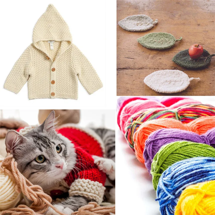 

Soft Natural Bamboo Cotton Hand Knitting Yarn Knitting Crochet Knitwear Wool Yarn DIY Rag Doll Drop Shipping 810#