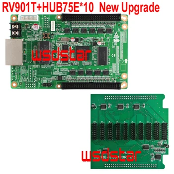 

RV901T+HUB75E*10 1/32 Scan LED receiving card LED display synchronous full color controller Work with TS802D TS921 2pcs/lot