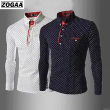 Весенние спортивные рубашки-поло с длинными рукавами для мужчин, английская Мода, волнистые краны, для досуга, тонкая одежда для мальчиков, уличные развлекательные мужские футболки