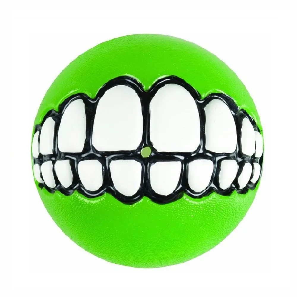 Funny Cat Puppy Dog Pets Ball Teeth Toy PVC Chew Sound Dogs Play Fetching Squeak Toys Pet Supplies