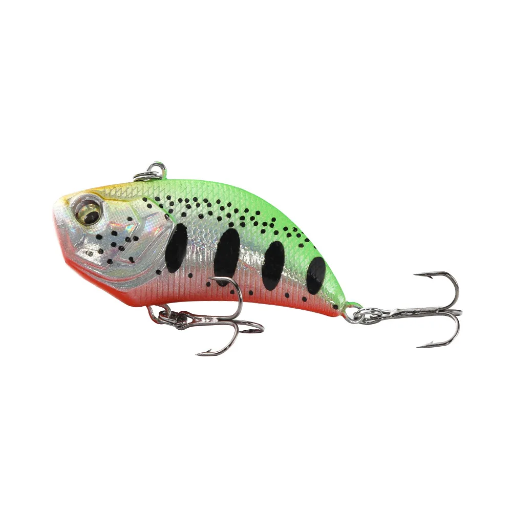

1pcs Vibration Fishing Lure 12g 52mm VIB Hard Bait 3D eyes ABS Plastic Fishing Wobblers tackle Isca Artificial Pesca 2019 new