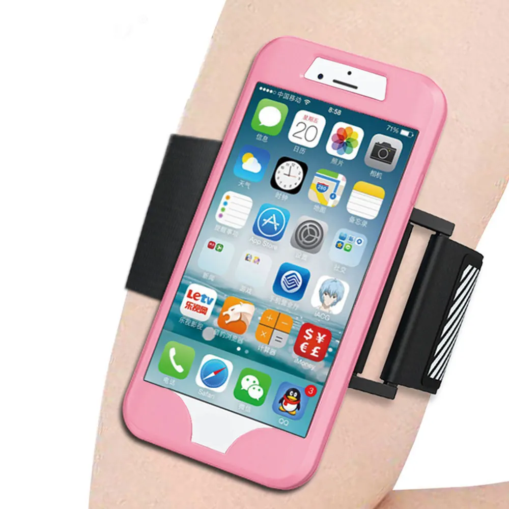 2 in 1 Detachable Sport Armband Phone Case Bag for iPhone X Running GYM Arm Band Belt Cover Case for iPhone 7 8 Plus (7)