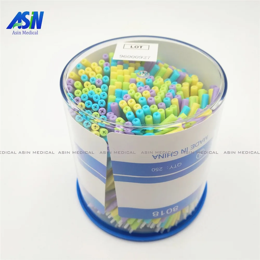 

2017 new arrival 250pc/bottle disposable Dental 3-way syringe Tips Dental Materials plastic nozzle tip high quality