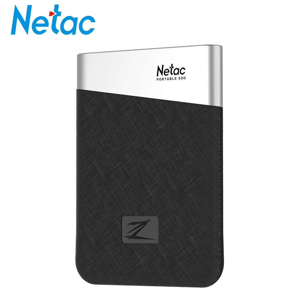 

Netac Z6 Portable SSD Mini External Solid State Drive 240GB 480GB 960GB Type-c USB3.1 Super Speed For Laptop Desktop Businessmen