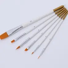 Инструменты для торта 6 форма хорошее качество тонкая кисть для рисования ручка глазурь пирожное, сладкая выпечка украшения кисти для моделирования из мастики инструмент DIY