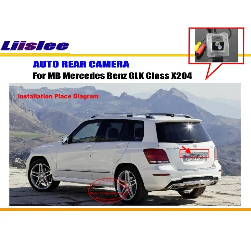 Камера заднего вида для Mercedes Benz GLK класс X204 Резервное копирование Парковочная HD CCD