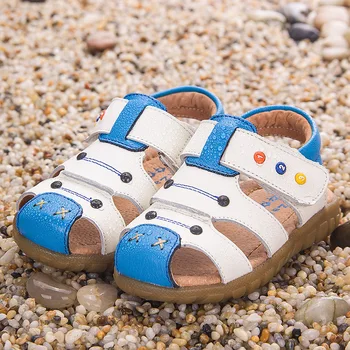 

Children shoes sandals 2017 boys kids baby leather shoes fashion sandals toddler shoes summer sandals children cowhide