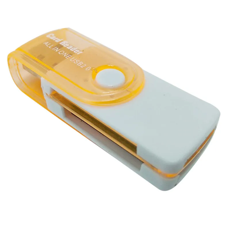 Мини ПК все в одном для USB 2 0 считыватель смарт карт SD/MMC/TF/Micro MS M2 кард ридер 4 слота