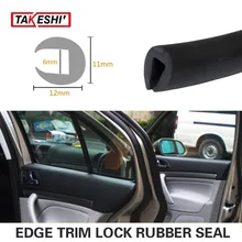 12x11mm Black Edge Seal 472″ 1200cm RV Lock Trim Rubber pillar Car Noise Control Window Door Boot Protector Guard Strip #61