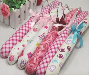 

High Quality Wedding Dress Sponge Ribbon Clothing Hanger,Beautiful Clothing Hanger/Rack No Hurt To Clothng