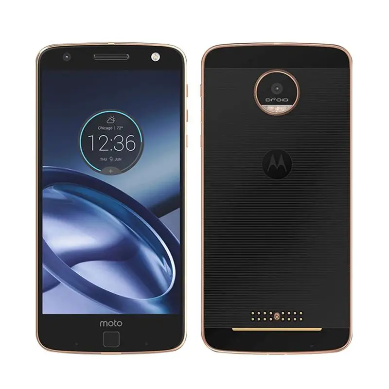 Motorola MOTO Z XT1650 сотовый телефон 5,5 дюйма Quad HD 2 K дизайн 4G LTE смартфон 4 Гб Оперативная память 64 Гб Встроенная память 13MP+ 5MP мобильного телефона