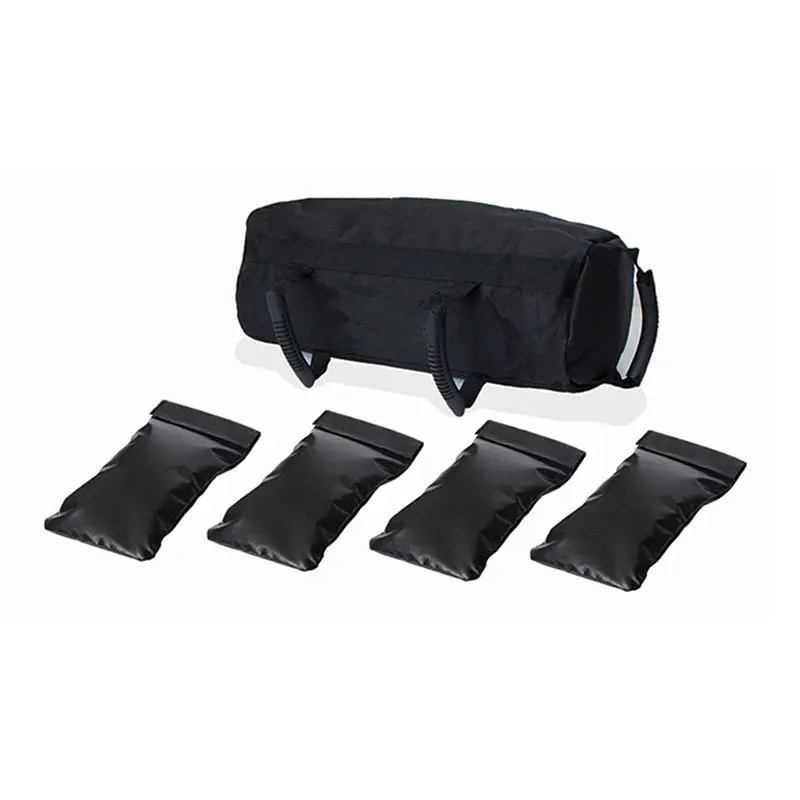 

Fitness Weightlifting Sandbag With 4 Pcs Small Sand Bag Oxford Solid Color Boxing Training Adjustable Weight Fight Bag ALS88