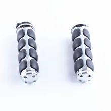 Хромированные " ручки на руль для Honda Magna 750 Shadow VLX 600 Aero 1100 для Kawasaki VN800/1500 Classic