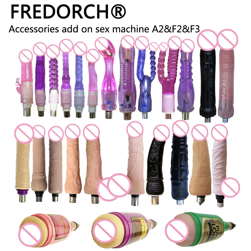 Партия FREDORCH традиционная секс машина A2/F2 приспособление 3XLR фаллоимитатор на