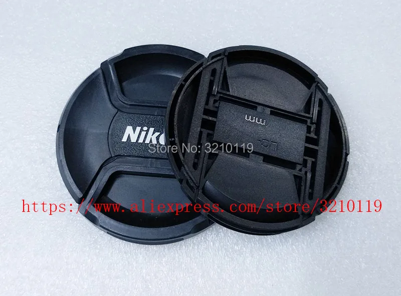 

Camera Lens Cap cover 49mm 52mm 55mm 58mm 62mm 67mm 72mm 77mm 82mm LOGO For Nikon (Please note size )