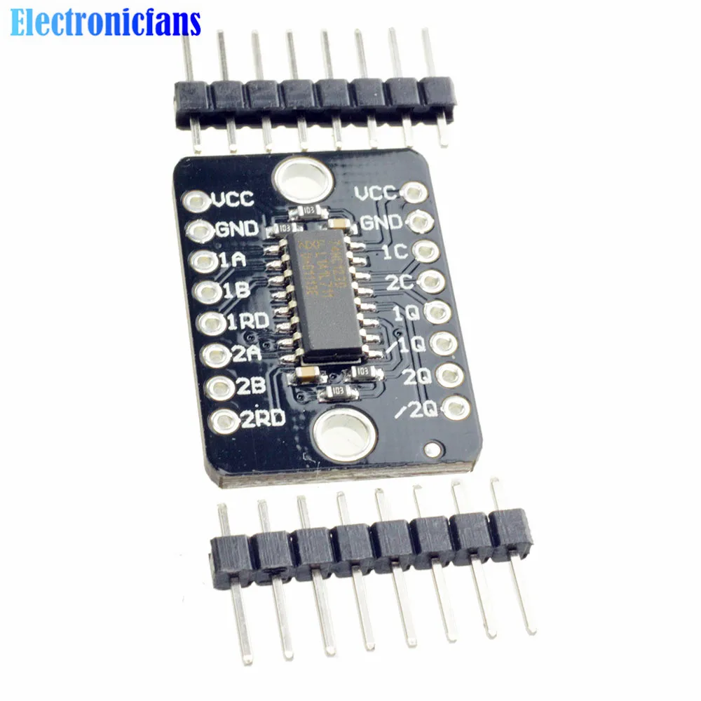 74HC123D Dual Retriggerable Monostable Trigger Multivibrator With Reset Module