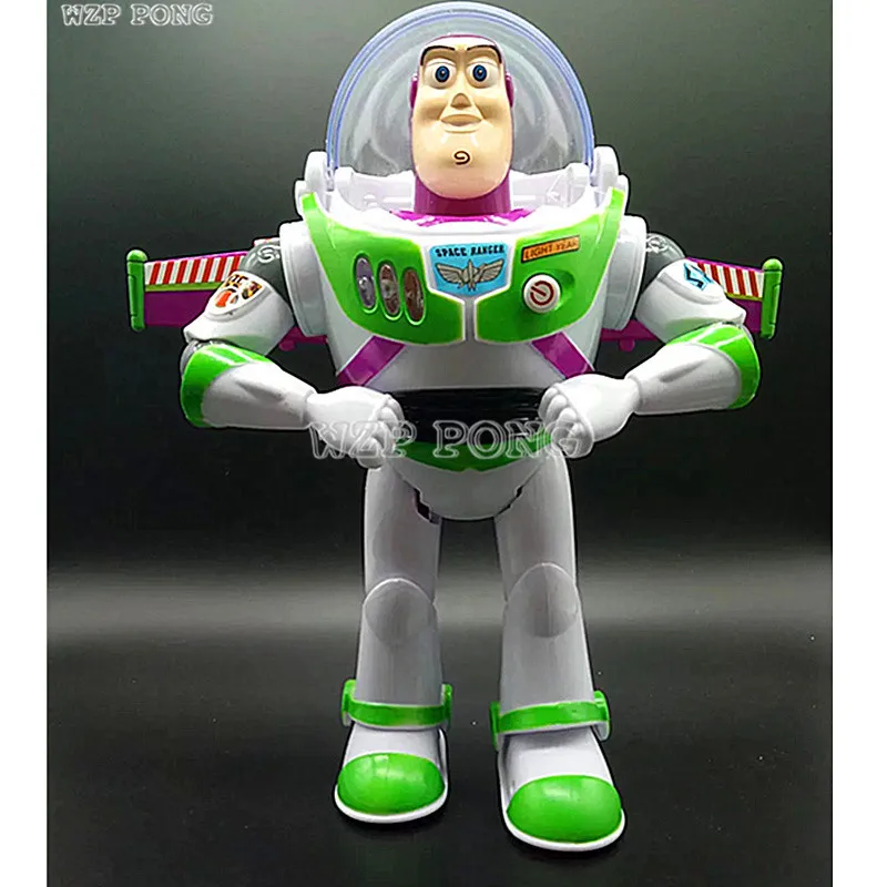 Toy Story 5 Anime Buzz Lightyear Figure Toys Lights Voices Speak 