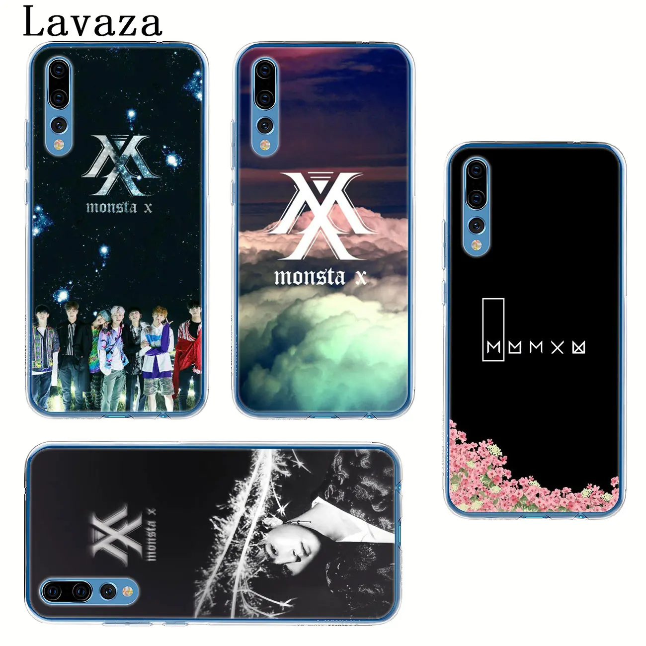 Жесткий чехол для телефона Lavaza MONSTA X Bands Huawei Y9 Y7 Prime 2018 2019 Honor 20 10 8 8A 8X 9X 9 Lite 7C 7X 7A
