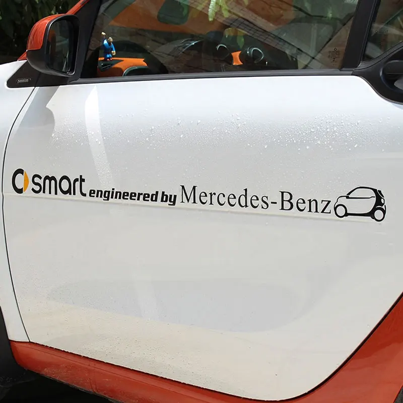 Автомобильная наклейка для Mercedes Smart Fortwo 453 451 450 с логотипом и буквами