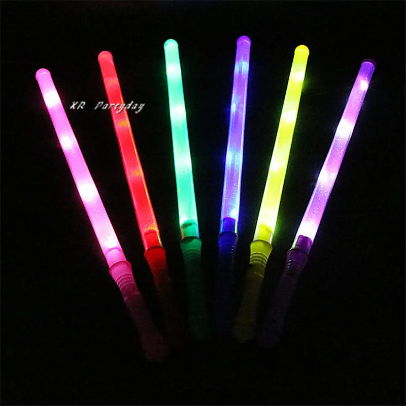 

50pcs 48cm glow sticks led toys Led Stick Party Festival Decoration Best Gift Luminous fluorescent sticks colorful Flashing toy