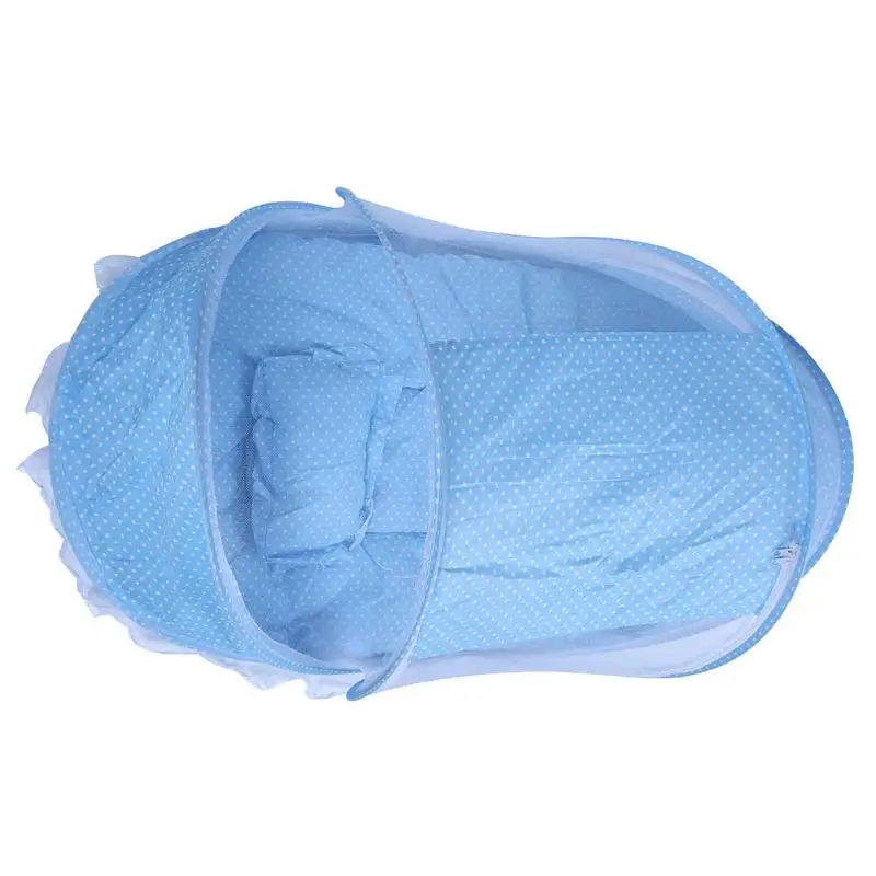 3 шт./компл. складная детская сетка кровать подушка для сна переносная люлька Складная противомоскитная сетка кровать для ухода за ребенком