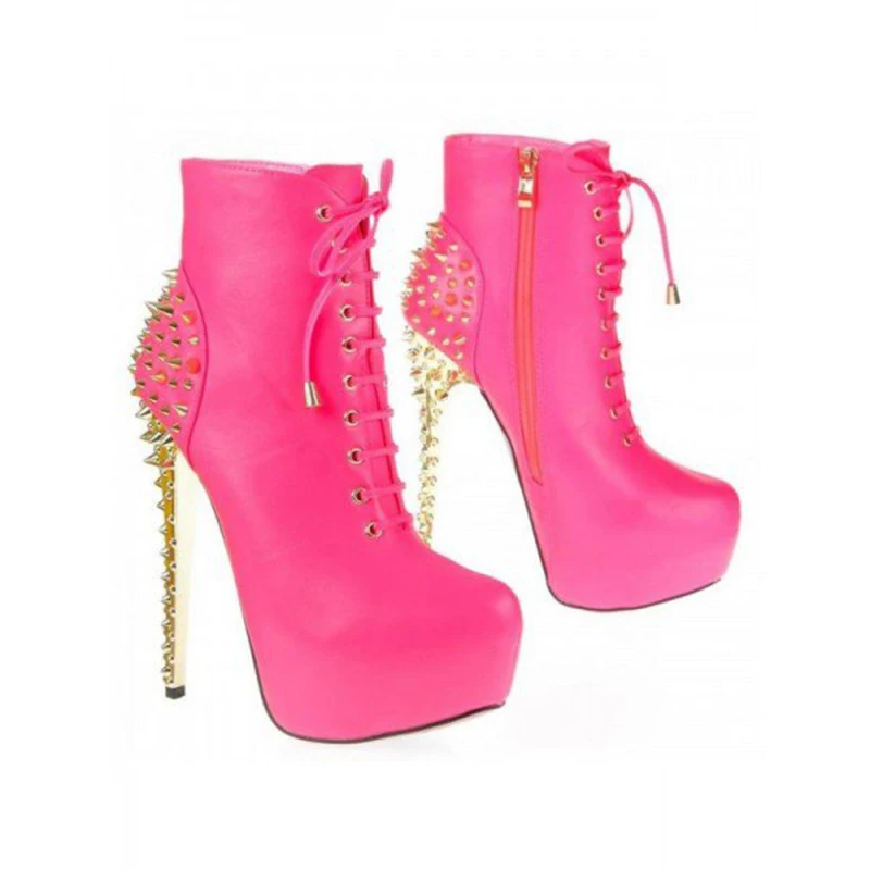 pink_stiletto_heels_stripper_shoes_rivets_platform_heel_ankle_booties_1_