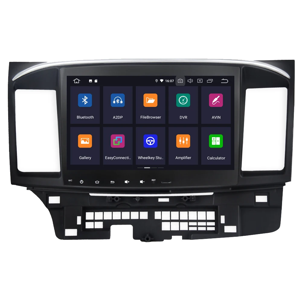 Best Android 9.0 For Mitsubishi Lancer 9 10 EX GaLant Fortis Ispira X Car Radio Stereo GPS Navigation Navi Media Multimedia System 1