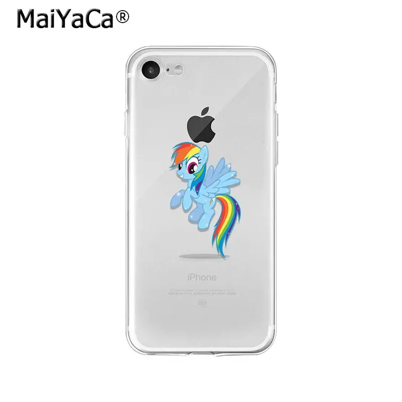 MaiYaCa My Little Pony ТПУ Мягкие аксессуары для телефонов чехол для телефона для Apple iPhone 8 7 6 6S Plus X XS MAX 5 5S SE XR мобильные телефоны - Цвет: A13