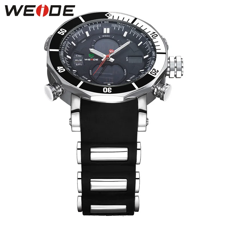 2018 WEIDE спортивные мужские цифровые часы светодиодные светодиодный стробоскоп