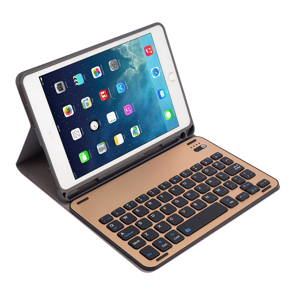 Клавиатура VOBERRY для Mini 5/4 Беспроводная Bluetooth клавиатура съемная Ipad Air 1/2 чехол с
