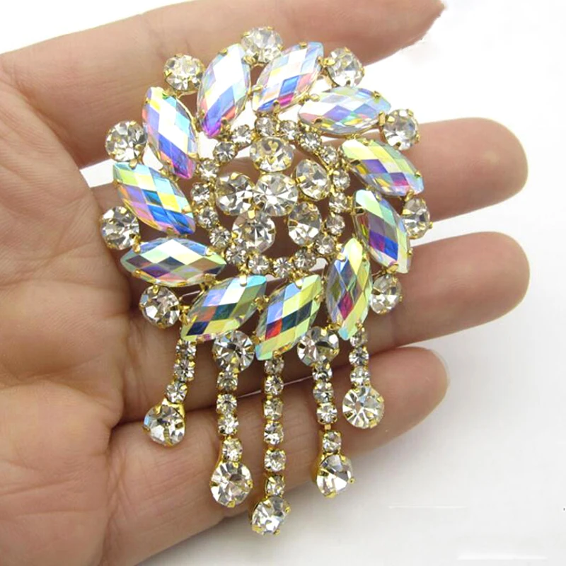 Sewing On rhinestones Applique