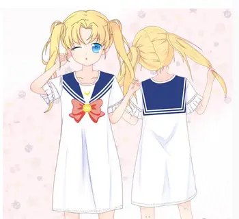 

2020 New Sailor Moon JK Costume Lovely Sailor Moon Nightwear Dress