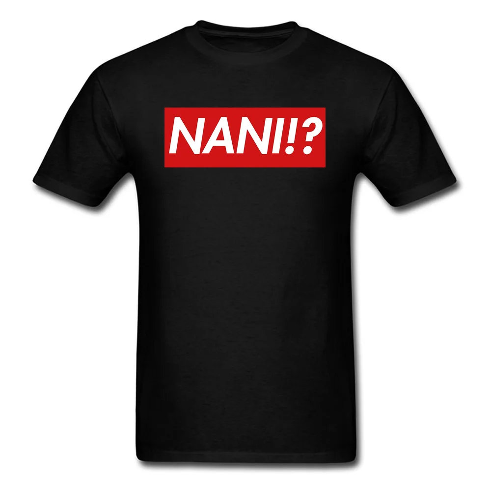 Nani190619 Men 2018 Fashion Customized T Shirt Crew Neck Summer Fall Pure Cotton T-Shirt Birthday Short Sleeve T Shirts Nani190619 black