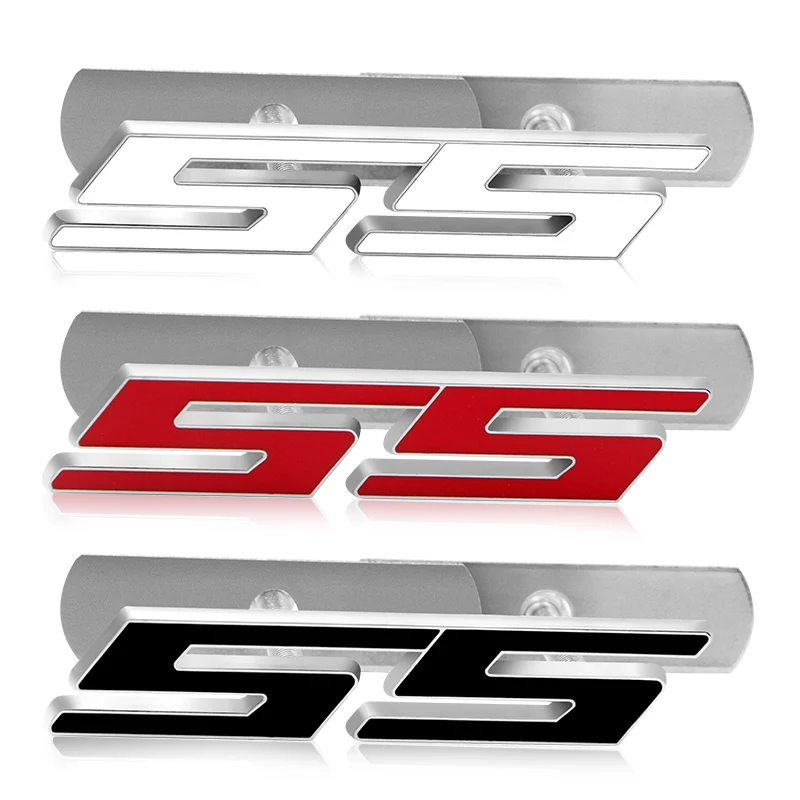 3D эмблема передней решетки автомобиля значок наклейки для логотипа SS Chevrolet Sail Malibu