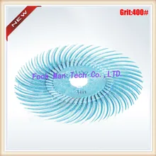 Зеленый цвет зернистость 80#3 дюйма 3 м радиальная щетина щетка полировка дисков диски 50 шт./лот