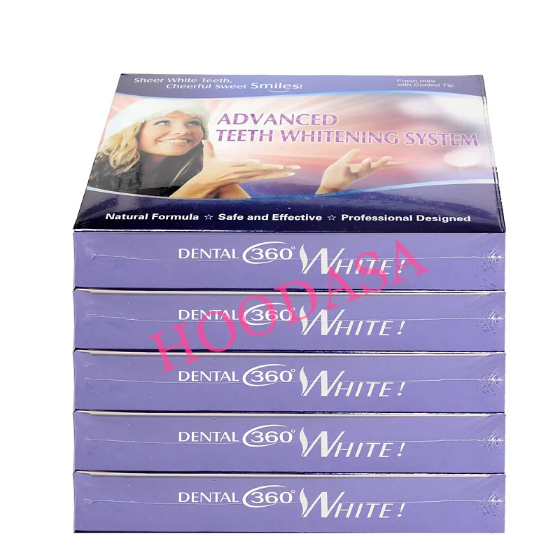 Professional Home Teeth Whitening Kit With Whitening Gel Strips Cold