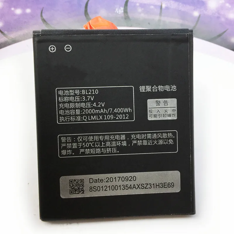

Runboss Newest High Quality BL210 For Lenovo A536 A606 S820 S820E A750E A770E A656 A766 A658T S650 Mobile Phone Batterie 2000mAh