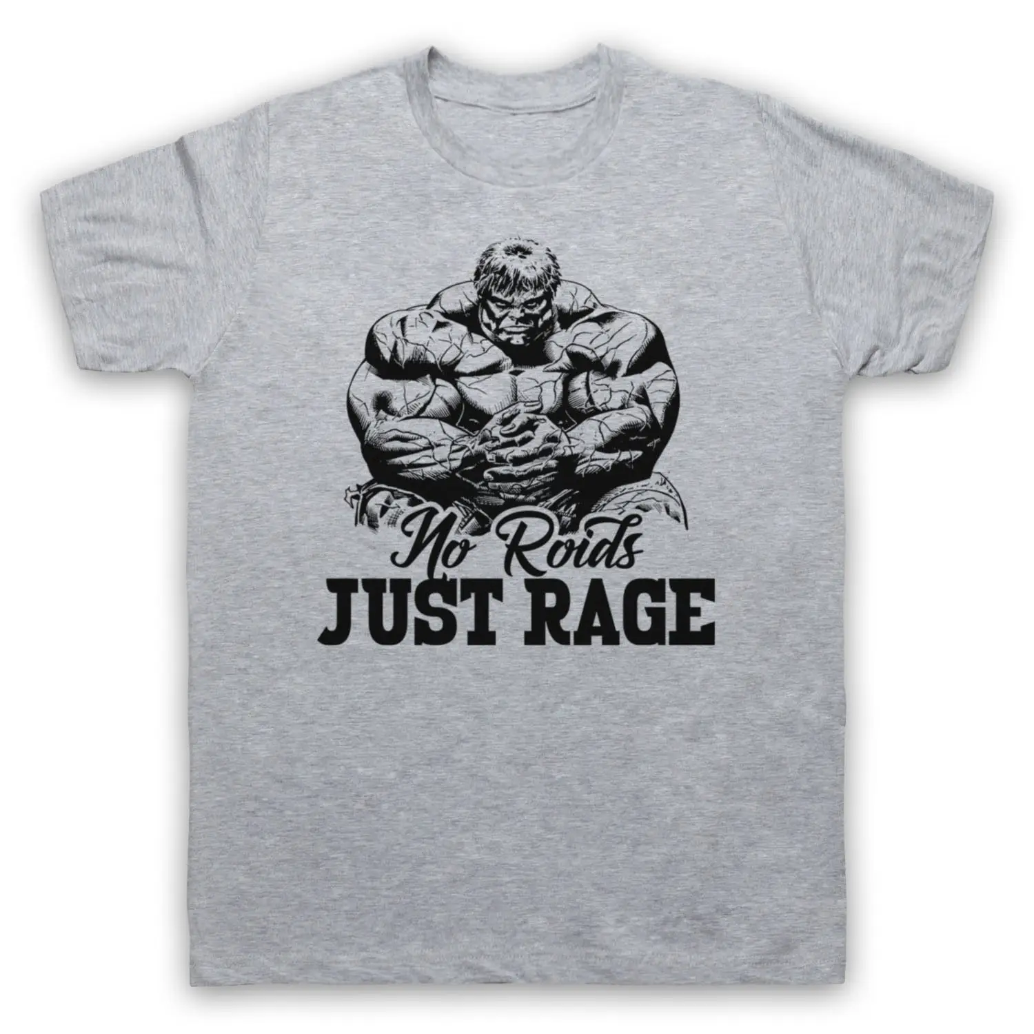 2019 حار بيع الصيف نمط لا ROIDS فقط الغضب كمال الاجسام رفع الاثقال شعار رجل إمرأة الاطفال تي شيرت المحملة قميص