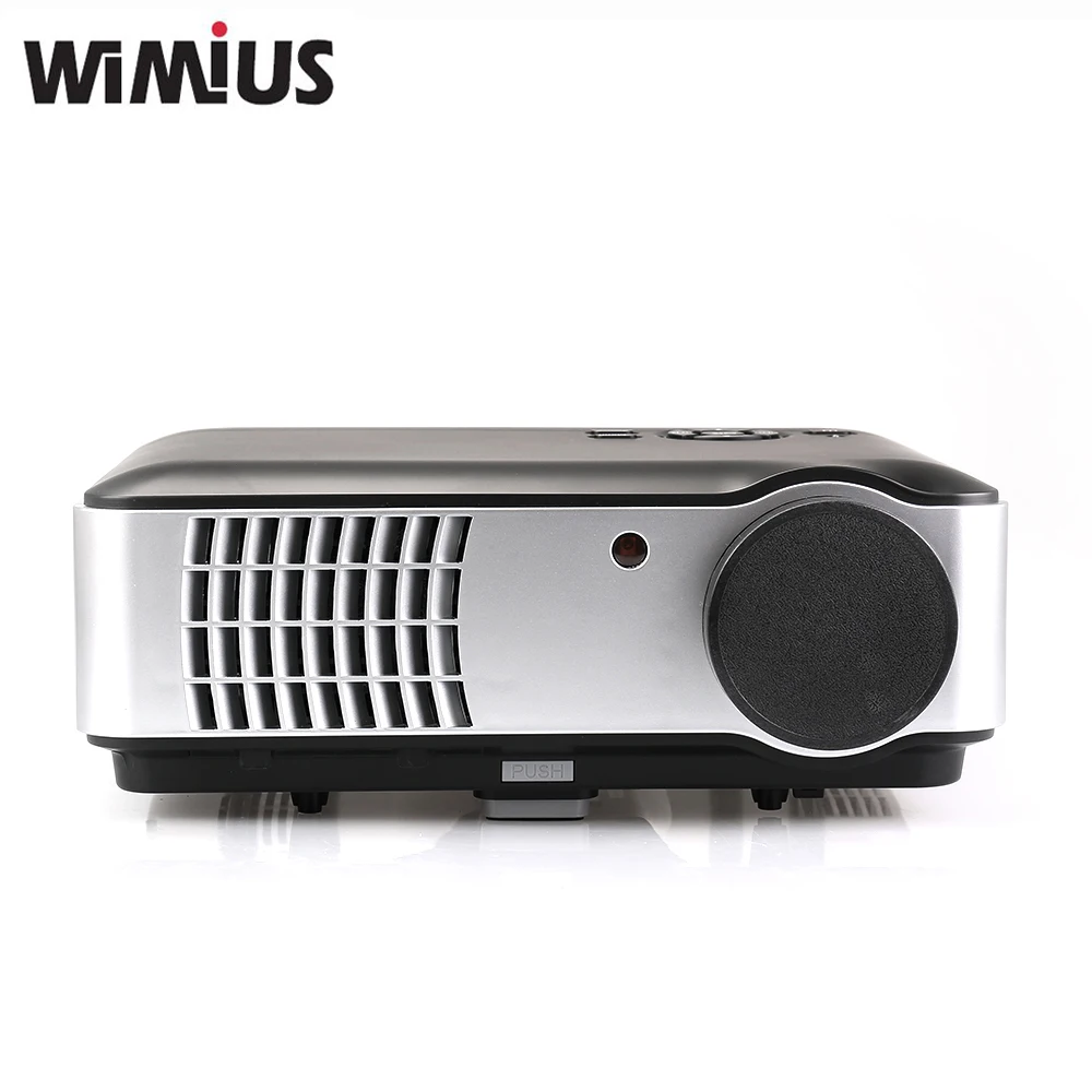 Wimius Projecto Full HD 1080P 2800 lumens 1280*800 Home theatre LED Projectors Beamer Proyector For Video Games/TV HDMI /VAG/AV