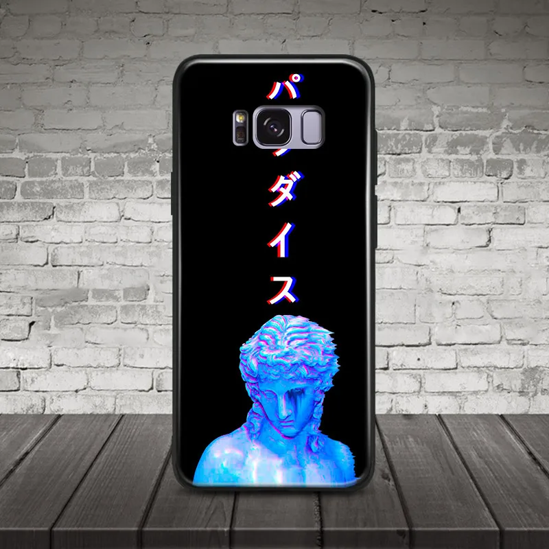 

Dope Art Aesthetics Plaster statue TPU Soft Silicone Phone Case Shell Cover For Samsung S7 Edge S8 S9 Plus Note 8 9