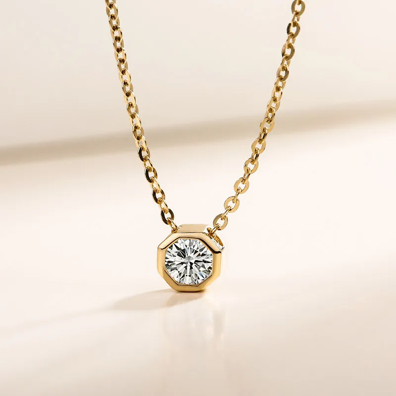 

SA SILVERAGE 925 Sterling Silver Gemstone Pendant Necklaces for Women Gold Color Chain Necklaces 925 Silver Choker Necklace