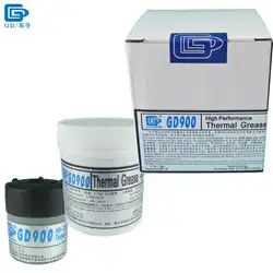 GD900 термальность проводящая смазка паста силиконовые пластырь радиатора Соединение вес нетто 150 г высокая эффективность для светодио дный
