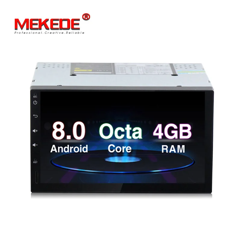 

Android 8.0 Octa core 4G RAM 32G ROM Car DVD Radio Stereo for 2din universal with Wifi Bluetooth GPS navigation free shipping