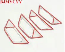 Bjmycyy стайлинга автомобилей Нержавеющая сталь внутренняя дверные ручки чаши Крышка отделка интерьера подходит для 2017 Peugeot 3008 Интимные аксессуары