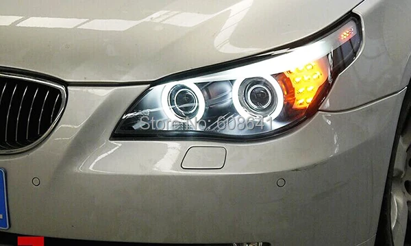 E60 523i 525i 530i головного света с холодным катодом(CCFL Ангел Eyes2007-2010 год для BMW автомобиль с HID комплект