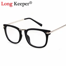 Длинные Хранитель Горячий модные Брендовая Дизайнерская обувь Очки Рамки компьютера чтения прозрачные линзы Винтаж Очки Eyeware Gafas де Грау Marco