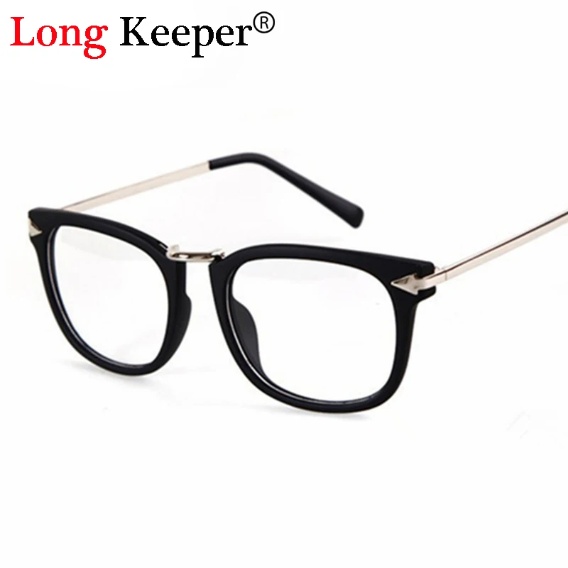 

Long Keeper Hot Fashion Brand Designer Glasses Frame Reading computer clear lens vintage glasses Eyeware Gafas de grau marco